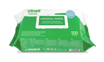 Clinell Universal Wipes White CM1902