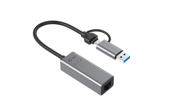 I-Tec Metal Usb-C/Usb-A 2.5Gbps Ethernet Adapter. Connectivity Technology: Wired C31METAL25LAN