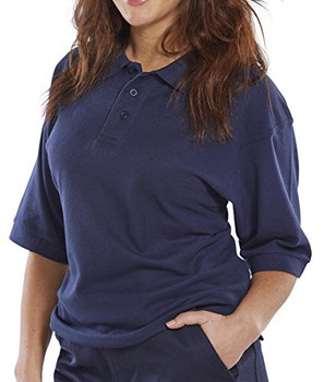 Beeswift Premium Polo Shirt Navy Blue Size XL CPPKSNXL
