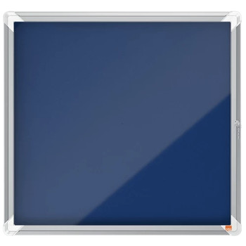 Nobo Premium Plus Felt Lockable Notice Board 6xA4 1902555 1902555