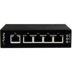 Startech 5 Port Unmanaged Industrial Gigabit Ethernet Switch Din Rail / Wall-Mou IES51000