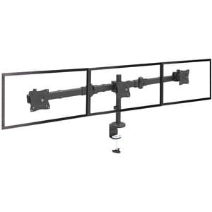 Startech Desk Mount Triple Monitor Arm 3 Vesa 27" 17.6Lb/8Kg Displays Ergonomic ARMTRIO