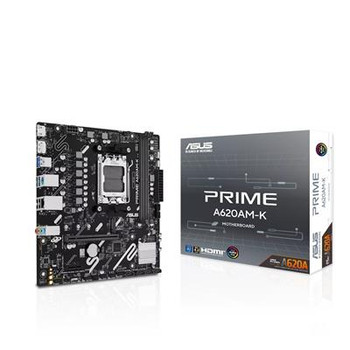 Asus PRIME A620AM-K Socket Am5/A620a/Ddr5/S-Ata 6Gb/S/Micro Atx PRIME A620AM-K
