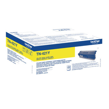 Brother TN421Y Yellow Toner Cartridge TN421Y BA77163