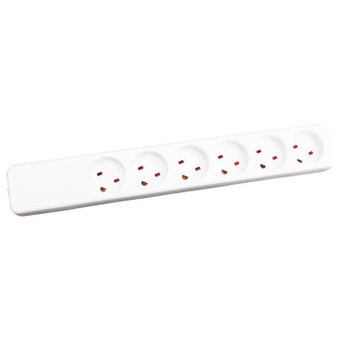 Garbot Z66000108-PA01 Plast Power Strip 6-way K-IT Z66000108-PA01