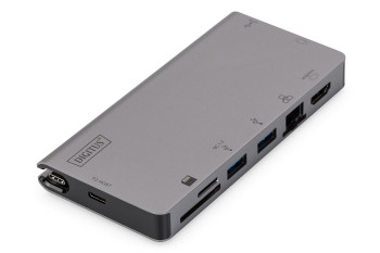 Digitus DA-70877 USB-C Multiport Travel Dock. DA-70877