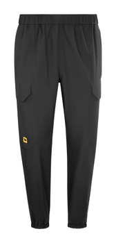 Jcb Workwear Unisex Lightweight Waterproof Trousers Black Size M JCB009BLM
