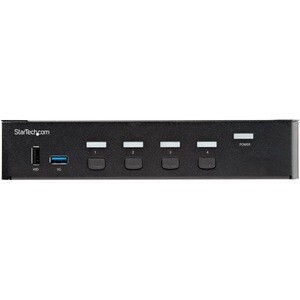 Startech Kvm Switchbox Taa Compliant 4 ComputerS 1 Local UserS 3840 X 2160 10 X SV431HU34K6