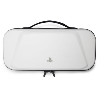 PowerA PSCS0355-01 Cover Sony White Felt Rubber Scratch resistant Zipper PSCS0355-01