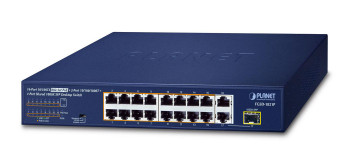 Planet FGSD-1821P 16-Port 10/100TX 802.3at PoE FGSD-1821P