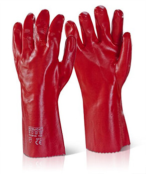 Pvc 14" Gauntlet Red PVCR14