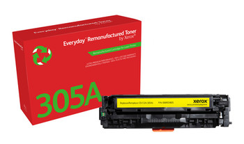 Xerox Everyday ? Yellow Remanufactured Toner By Compatible With Hp 305A Ce412A S 006R03805