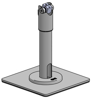 Ergonomic Solutions EET081-02 Base Plate with SP1 200mm EET081-02