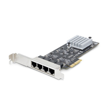 StarTech.com 4-Port 2.5Gbps NBASE-T PCIe Network Card Intel I225-V Quad-Port Com PR42GI-NETWORK-CARD