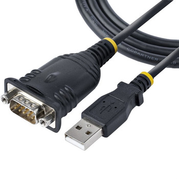 StarTech.com 3ft 1m USB to Serial Cable DB9 Male RS232 to USB Converter Prolific 1P3FP-USB-SERIAL