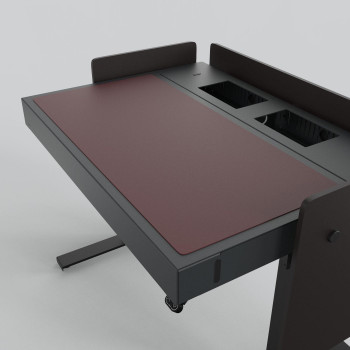 Heckler Design H922-4154 4U Lectern Deskpad - Burgundy H922-4154