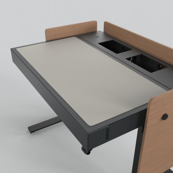 Heckler Design H922-4175 4U Lectern Deskpad - Pebble - H922-4175