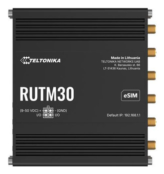 Teltonika Networks RUTM30000000 RUTM30 EU WiFi/5G LTE RUTM30000000