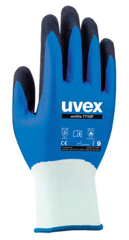 Uvex Unilite 7710F Gloves Blue Size 9 UV6027809