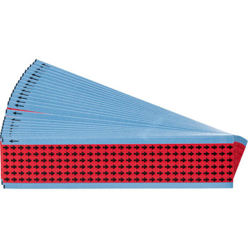 Brady EIA-3025-RD-PK Card Mounted Inspection Arrows EIA-3025-RD-PK
