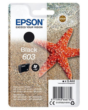Epson C13T03U14010 ink cartridge Original Black 1 pcs C13T03U14010