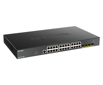 D-Link 24-Port Gigabit Poe Smart Managed Switch With 4X 10G Sfp+ 370Watts. Switc DGS-1250-28XMP