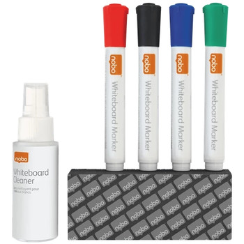 Nobo Dry Erase Whiteboard Accessory Starter Kit 1903798 1903798