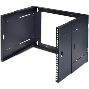 Startech 2-Post 8U Wall Mounted Rack Adjustable Depth Up To 16In Bracket for 19- WALLMOUNT8-HAF