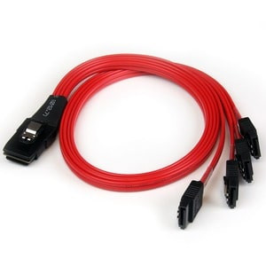 Startech 50Cm Sff-8087 To 4X Sata Internal Mini Sas To Sata Reverse Cable Sas/Sa SAS8087S4R50