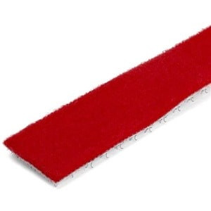 Startech 100Ft. Hook And Loop Roll Red Cable Management HKLP100RD 100Ft Bulk Rol HKLP100RD