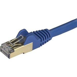 Startech 7.5 M Cat6A Cable Blue Rj45 Snagless Connectors Cat6A Stp Cord Copper W 6ASPAT750CMBL