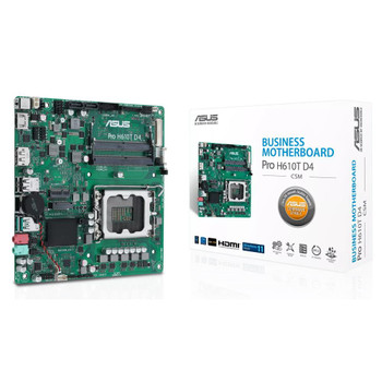 Asus PRO H610T D4-CSM Socket 1700/H610/Ddr4 So-Dimm/S-Ata 600/Thin Mini Itx PRO H610T D4-CSM