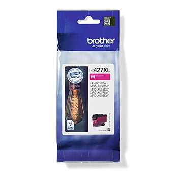 Brother LC427XLM 5000 Page High Yield Magenta Ink Cartridge LC427XLM