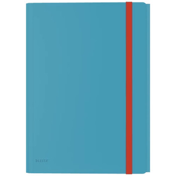 Leitz Cosy Mobile 3-Flap Folder with Pocket Calm Blue 46190061 46190061