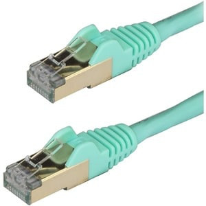 Startech 1M Cat6A Ethernet Cable 10 Gigabit Category 6A Shielded Snagless 100W P 6ASPAT1MAQ
