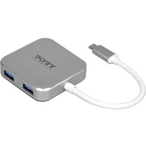 Port Designs 900123. Host Interface: Usb 3.2 Gen 1 3.1 Gen 1 Type-C Hub Interfac 900123