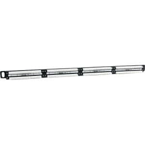 Startech 24 Port 0.5U Cat5E Patch Panel Rj45 Ethernet Rackmount Cat 5E 110 Patch PANELHU24