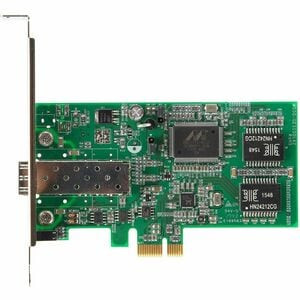 Startech Pci Express Gigabit Ethernet Fiber Network Card W/ Open Sfp Pcie Sfp Ne PEX1000SFP2