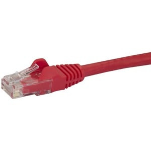 Startech 50Cm Cat6 Ethernet Cable Red Snagless Gigabit 100W Poe Utp 650Mhz Categ N6PATC50CMRD