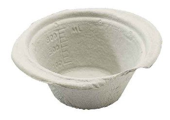 Click Medical Disposable Paper Vomit/General Purpose Bowl 230Mm Brown Size 230MM 104AA200