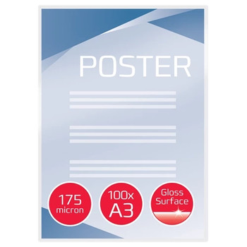 GBC Document Pouch Gloss A3 175 micron 3200746 3200746