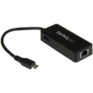 Startech Usb-C To Ethernet Gigabit Adapter Thunderbolt 3 Compatible Usb Type C N US1GC301AU