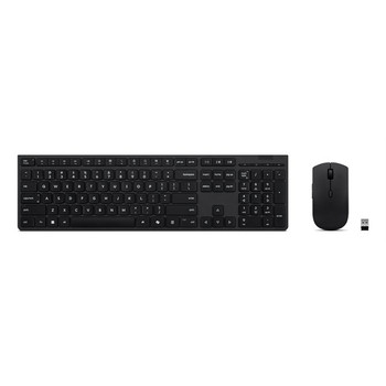 Lenovo 4X31R64350 Keyboard Mouse Included Home/Office RF Wireless + Bluetooth QW 4X31R64350
