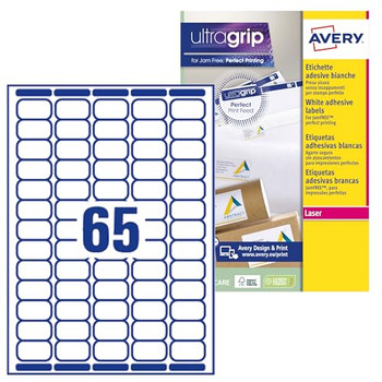 Avery L7651-100 Mini Address Labels 100 sheets - 65 Labels per Sheet AVERYL7651100