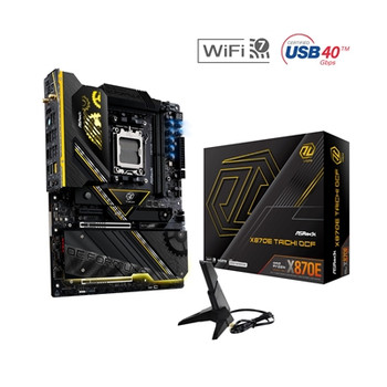 Asrock X870E TAICHI OCF Amd Am5 Socket Motherboard Atx 2X Ddr5 Slots 6X M.2 Sock X870E TAICHI OCF