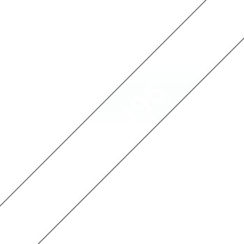 Brother TC195 Gloss Laminat 9mm. White/Clear TC195
