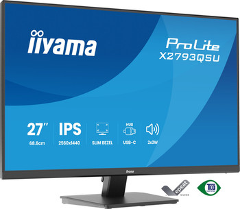 Iiyama Prolite X2793QSU-B1. Display Diagonal: 68.6 Cm 27" Display Resolution: 25 X2793QSU-B1