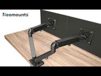 Neomounts DS70-700BL2 Mounting Arm for Monitor Flat Panel Display Black Height A DS70-700BL2