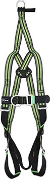 2 Point Rescue Harness Black/Green HSFA10106