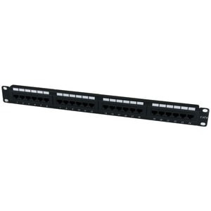 Startech 24 Port 1U Rackmount Cat 6 110 Patch Panel 24 X Rj-45 24 X Rj-11 1U Hig C6PANEL24